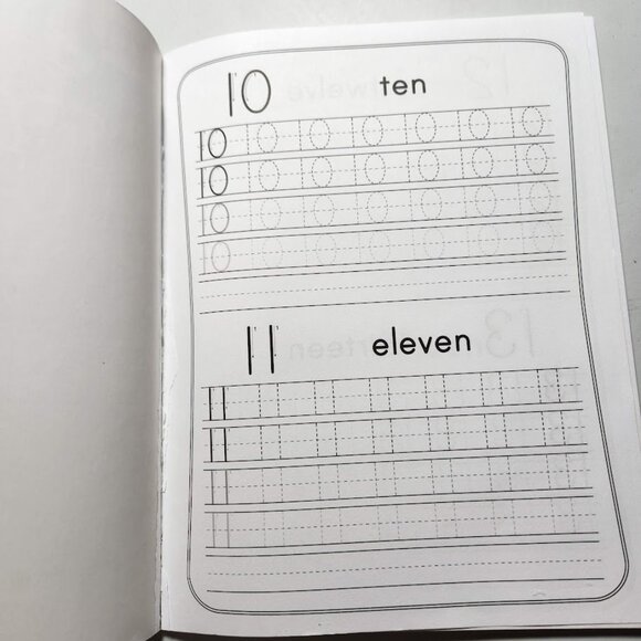 Tracing Numbers 1-100 For Kindergarten Workbook Activity Book Paperback Practice - Picture 10 of 12